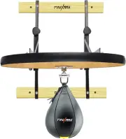 Speed Bag Platform Kit - Heavy Duty Boxing Training Equipment with Punching Ball