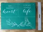 Chalk Couture My Whole Heart Size B Transfer Stencil 8x10 Retired