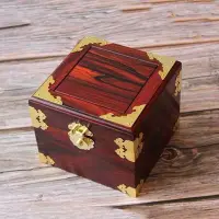 在飛比找Yahoo奇摩拍賣-7-11運費0元優惠優惠-紅木紫砂壺茶壺盒子瓷器包裝木盒實木收藏禮品盒首飾古玩把件錦盒