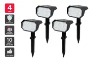 RGB Solar Garden Spot Lights (4 Pack)