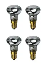 Set of 4, R39 E17 Replacement Light Bulb Motion Lamp 30W Reflector Type