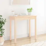 vidaXL Console Table 80x40x75 cm Solid Wood Pine HEE