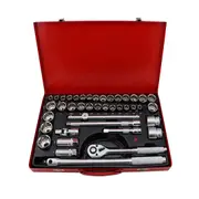 AOK by KC Tools 41pc 1/2" Dr AF & Metric Socket Set