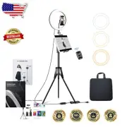 Professional 12’’ LED Ring Light Set with Tripod & Remote for iPad/Phones