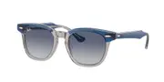 Ray-Ban Kids RJ9098S 71554L Kids' Sunglasses Blue Size 45