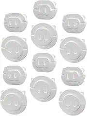 Vaguelly Childproof Socket Guard Outlet Plug Covers Electrical Socket Covers Durable Plastic