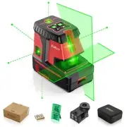 Laser Level,Elikliv 5-Point Self-Leveling Laser Level Line Tool with Pulse Mo...