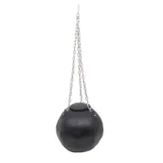 SMAI Wrecking Ball Punching Bag - Triple Black - Black