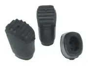 Gibraltar Elliptical Leg Rubber Feet - Pk 3