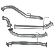 Hulk 4X4 Exhaust Kit to suit Bt50/Ford Ranger 3.0L Pj-Pk 2006-2010 Auto Only S/Teel 409 **No Muffler** - HU4905NM-A