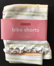 NWT Gymboree Sunflower Fields 18-24 Months Stripe Ruffle Bike Shorts