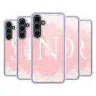 NATURE MAGICK ROSE GOLD MONOGRAM 2 GEL CASE COMPATIBLE W/ SAMSUNG PHONES/MAGSAFE