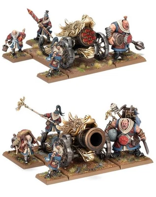 2x CATHAYAN GRAND CANNONS / ROCKETS Grand Cathay *New Sprue* Warhammer Old World