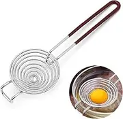 Hsyadazi Stainless Steel Egg Separator with Handles