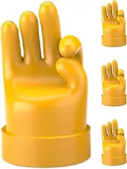 Rubber Valve Stem Cap,Middle Finger Tire Stem Caps Valve Caps - Seal Air Caps Funny Rubber Tire Caps for Car & Motorcycle