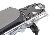 SW-Motech Adapter plate for tubular racks - For TRAX top case. Universal., black