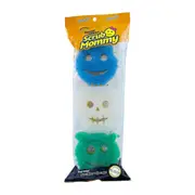 Scrub Daddy & Mommy Halloween Edition – Scratch-Free Sponges (3ct)