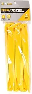 OZtrail ABS Plastic Tent Peg, 23 cm Size (Pack of 6)