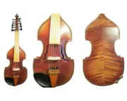 Baroque style SONG Master 6×6 strings 15" Viola d'Amore,thickness ribs #14475
