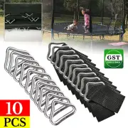 10PCS Quick Connect Trampoline Triangle Ring V-Rings High Strength Buckle Spring