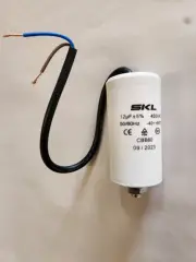12UF/MF Start/Run Capacitor With Wire