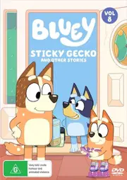 Bluey - Sticky Gecko and Other Stories - Vol 8 DVD