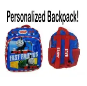 Thomas and Friends 10" Toddler Pre-School Backpack Book Bag