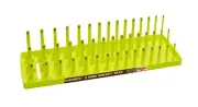 Hansen Global 38083 3/8" Dr. 3-Rail METRIC Socket Organizer