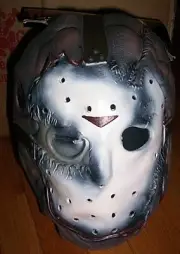 Jason Vorhees Friday the 13th 3/4 CHILD DELUXE MASK - One Size - FREE SHIPPING