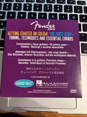 NEW SEALED Fender Getting Started on Guitar the First Step DVD