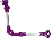 Umbrella Mount Stand Adjustable Outdoor Umbrella Holder for Bike Electric Bicycle Stroller Wheel Chair Purple