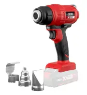 Ozito PXC 18V Cordless Heat Gun , 3 x Interchangeable Nozzles LED - Skin Only