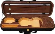 4/4 Full Size Violin Case, Professional Violin Hard Case Built in Hygrometer, Sturdy Violin Travel Case with Shoulder Straps,Violin Storage Case, Musical Instrument Case