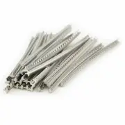 NEW Hosco 24 pcs Pre-Cut MEDIUM Guitar Fret Wire STAINLESS STEEL, Made in Japan