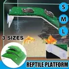 Turtle Basking Platform Ramp Reptile Tank Ladder Resting Terrace Simulation AU