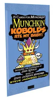 Munchkin Expansion Kobolds Ate My Baby! Booster Pack Steve Jackson Games New