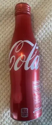 Red Aluminum Coca-Cola Coke Bottle 8.5 fl. oz 2011 Collectible-Full Unopened E14