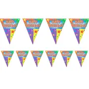 Happy Birthday Flag Banner