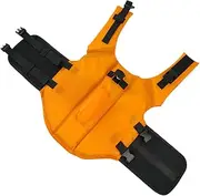 BUGUUYO Adjustable Dog Swimwear Fin Design for Puppy Life Pet Floating Vest for Pool Beach