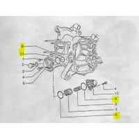 在飛比找蝦皮購物優惠-VESPA  ET8  機油心 O型環