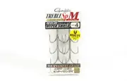 Gamakatsu 68448 Treble Hook SP M Hyper Shield Size 4 (4578)
