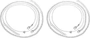[Tummy Tub] Bracelets,Bracelet Jewellery,Anklet String Charm,Father Bracelet Anklets Beach Jewelry2PC Bracelets Foot Ankle Ankle Layered Silver Vintage Chain Anklet Anklets (Color : Silver)