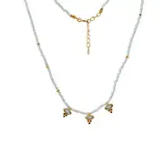 Harini Necklace - Metal-Sterling Silver - Finish-Shiny