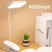 Table Bedside Reading Desk Lamp USB Rechargeable Dimmable LED Study Night Light