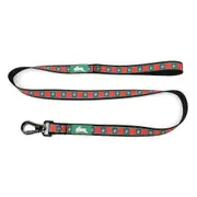NRL South Sydney Rabbitohs Pet/Dog Reflective Walking/Jog Lead 120cm Leash Nylon