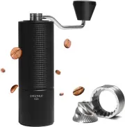 Chestnut C2S Manual Coffee Grinder CNC Stainless Steel Conical Burr Internal Adj