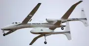 Proteus Model 281 Scaled Composites Airplane Mahogany Kiln Wood Model Small New