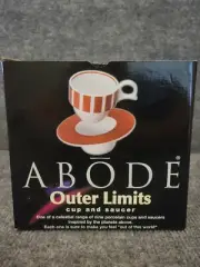 Abode Outer Limits Cup and Saucer JUPITER