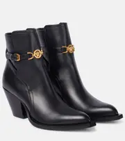 [Versace] Versace Medusa '95 leather ankle boots AU 9.5 black