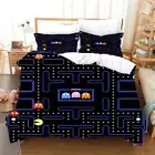 Childhood Games Quilt Comfortable Cover Doona Double Bedding Set Pillowcase